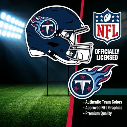 NFL Logo & Helmet 2 Pack Yard Sign Set