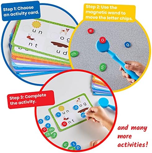 hand2mind Sound Wall Classroom Phonics Kit (169 Cards) and Reading Readiness Activity Set