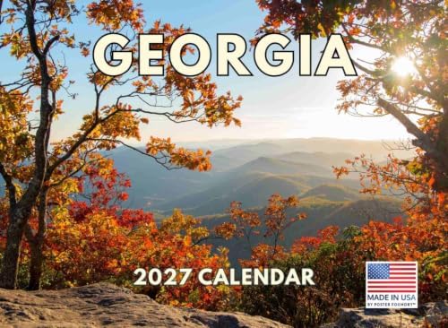 Georgia Calendar 2027 Monthly Wall Calender 12 Month