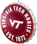 foco NCAA Team Logo Metal Bottle Cap Hanging Wall Sign