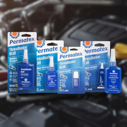 Permatex 24835 Medium Strength Threadlocker Blue Gel, 35 g