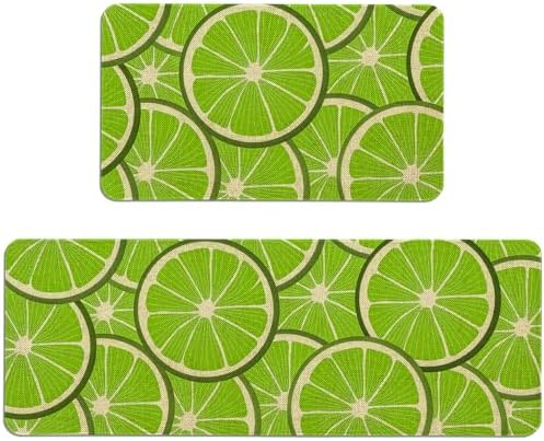 Kitchen Rugs and Mats Set of 2,Floor Mats for Home Kitchen Decor Mat