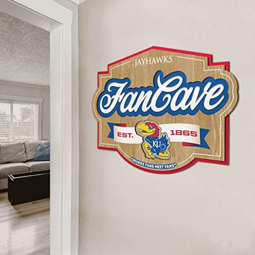 YouTheFan NCAA Officially-licensed FanCave 3D wall art - ready-to-hang, 3D multi-layered construction - floating wall mount design - Perfect fan gift