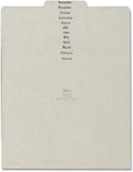 Smead Pressboard Guides, 1/3-Cut Tab Center Position (Jan-Dec), Letter Size, Gray/Green, Set of 12 (50365)