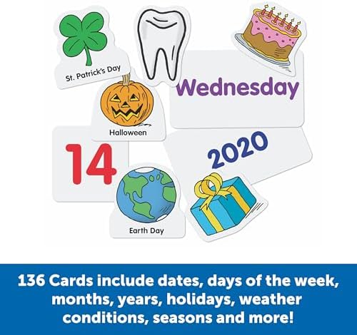 Learning Resources Calendar & Weather Pocket Chart