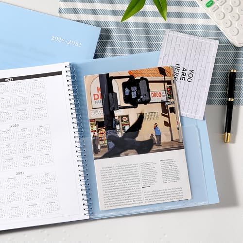 2026-2031 Monthly Planner/Calendar - 5 Year Planner