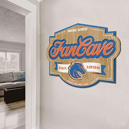 YouTheFan NCAA Officially-licensed FanCave 3D wall art - ready-to-hang, 3D multi-layered construction - floating wall mount design - Perfect fan gift