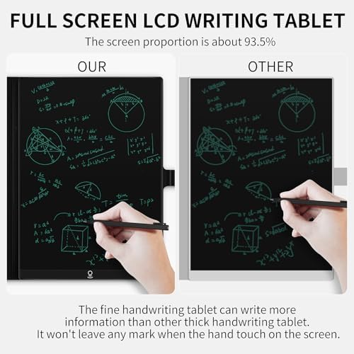 LCD Writing Tablet for Adults: 11.5 inch Full Screen with PU Leather Case