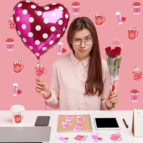 48 Pads 1440 Sheets Valentines Day Sticky Notes Heart Note Pad Self Adhesive Memo Pads Teachers Appreciation Gifts Cute Gifts