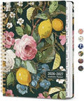 Large Planner 2026-2027, A4 (8.5" x 11") Hardcover Weekly & Monthly Planner July 2026 - June 2027 with Monthly Tabs, Academic Planner for School, Work and Office, Colorful Painting