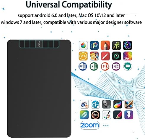 VK640 Update VEIKK Graphic Drawing Tablets Pen Tablet