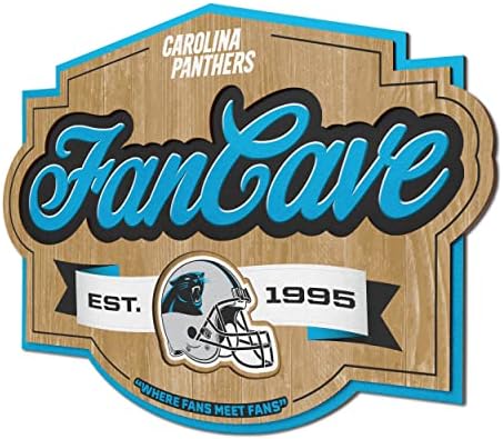 YouTheFan NFL Carolina Panthers FanCave Wall Art
