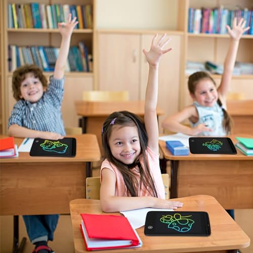 Zhehao 12 Pcs LCD Writing Tablet for Kid 6.5'' Doodle Board Drawing Tablet
