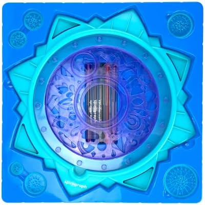 Spirograph Mandala Maker - The Easy Way to Make Countless Amazing Mandala Designs - Design Mandala Art - Ages 8+