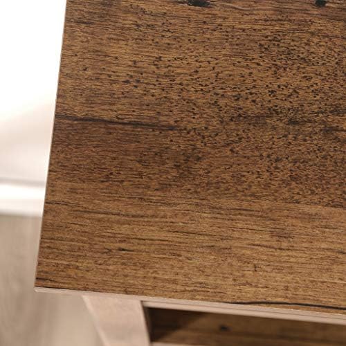 Sauder 5 Tier Book Shelf Wooden Bookcase Multipurpose Bookshelf for Home Office, Living Room, in Vintage Oak