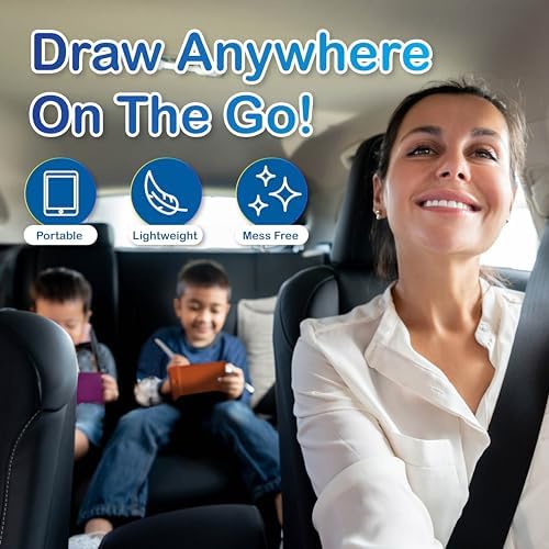 Playtapus Mini LCD Writing Tablet for Kids, 12 Pack – 4.5" Reusable Doodle Boards, Non-Candy Party Favors, Goodie Bag Fillers, Classroom Prizes, Screen-Free Travel Toys for Boys & Girls Ages 3-8