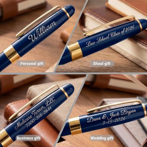 Personalized Fancy Pens - Advertising Buesiness Gift Office Writing Pen Set