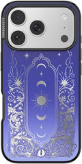 PopSockets iPhone 17 Pro Phone Case with MagSafe, Wireless Charging Compatible, Bookish - Mirror Curse Breaker