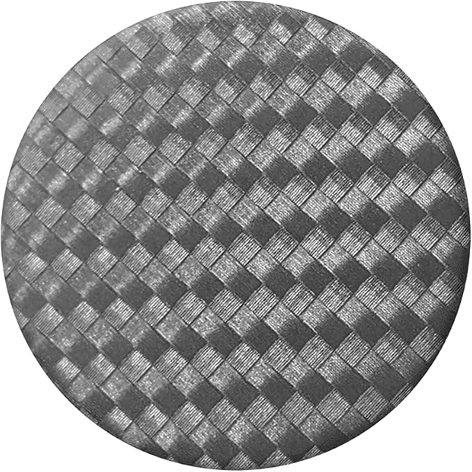 PopSockets Adhesive Phone Grip, Holder- Carbonite Weave | Secure Comfortable Hold, Anti-Drop, Kickstand, Black, Electronic Accessories, For iPad/Kindle/iPhone/Android