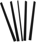 C-Line Slide 'N Grip Binding Bars, 40-Sheet Capacity, 11 x 0.25, Black, 100/Box