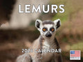 Lemur Calendar 2026 Monthly Wall Calender 12 Month | American Made In The USA