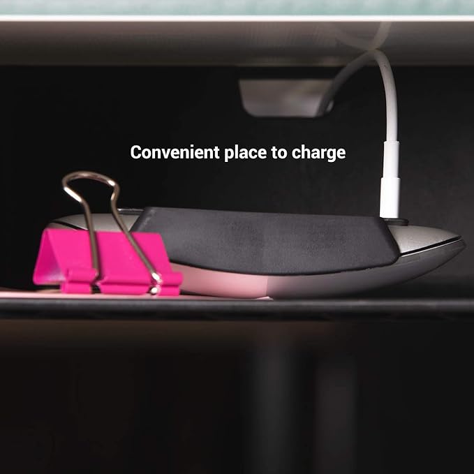 Elevation Lab Elevation Shelf - The Original Under Desk Storage Shelf/Desk Organizer | for Adjustable Stand Up Desks, Workstations, Gaming, Accessories
