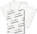Springhill White 11” x 17” Cardstock Paper, 90lb, 163gsm, 1,000 Sheets (4 Reams) – Premium Lightweight Cardstock, Printer Paper with Smooth Finish for Greeting Cards, Flyers, Scrapbooking – 015110C