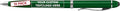 DISCOUNT PROMOS Custom Twist Action Plastic Stylus Pens, Set of 10, Personalized Bulk Pack - Pens for Work, Cool Pens for Writing, Black Ink - Green