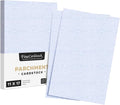 Stationery Parchment Card Stock Nice Paper, 65lb Cover Cardstock, 11" x 17" inches, 50 Sheets per Pack (Blue)