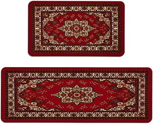 Kitchen Rugs and Mats Set of 2,Floor Mats for Home Kitchen Decor Mat
