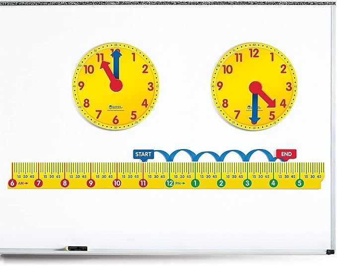 Learning Resources Magnetic Elapsed Time Set