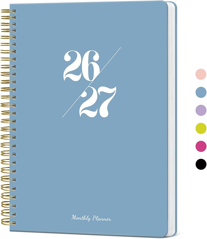 Monthly Planner 2026-2027, 18 Months Calendar, Jul 2026-Dec 2027