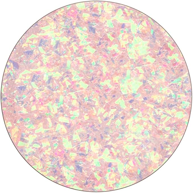 PopSockets Adhesive Phone Grip, Holder- Confetti Rose | Secure Comfortable Hold, Anti-Drop, Kickstand, Rainbow, Colorful, Iridescent, Holographic