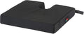 NOVA Medical Products Coccyx Gel Memory Foam Seat & Wheelchair Cushion in 4 Sizes, Comfortable on the Tailbone Cushion with Removable Water Resistant Cover, 3” Thick Gel Memory Foam Seat Pad with Attachment Straps, Black, 3" x 18" x 16" (2603C-3-1816)