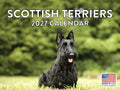 Scottish Terrier Calendar 2027 Scottie Monthly Wall Calender 12 Month