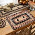 Homespice Gloucester Jute Braided Table Runner, Rect 8x28 Set of 2