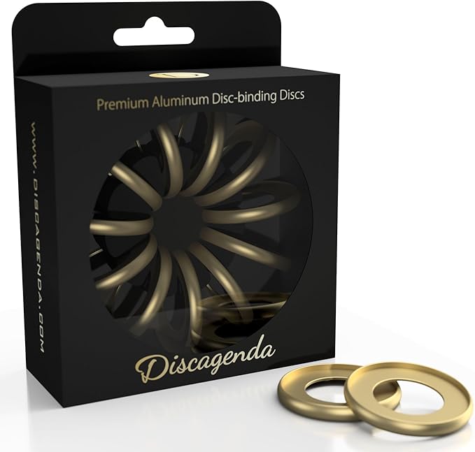 Discagenda Discbound Discs (Gold, 11 Piece 1.65in)