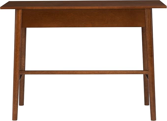 Melissa Mid Century Walnut Desk by Linon