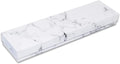 TheDisplayGuys 25 Cardboard Jewelry Gift Boxes with Inserts - Marble White | Size #82 - 8.0" x 2.0" x 1.0", Lids, Cotton Filled Padding, Kraft Paper, Bulk Pack Case, for Shipping, Organizers, Storage