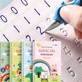 AALGO Handwriting Book Practice for Kids,Reusable Grooved Handwriting Books