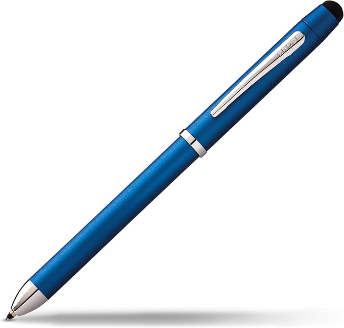 Cross Tech3+ Metallic Blue Multifunction Pen, Black Ink, Corporate Gift