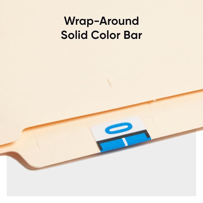 Smead BCCR Bar-Style Color-Coded Alphabetic Label, O, Label Roll, Blue, 500 Labels per Roll, (67085)
