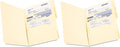 Pendaflex Divide It Up File Folders, Paper and Documents Organizer, Folder with Pockets, Manila File Organizer for School, Home and Office, Letter Size, (10770) 24 Count (Pack of 2)