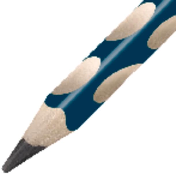Handwriting Pencil - STABILO EASYgraph - Right-Handed - Petrol - Pack of 12-2B