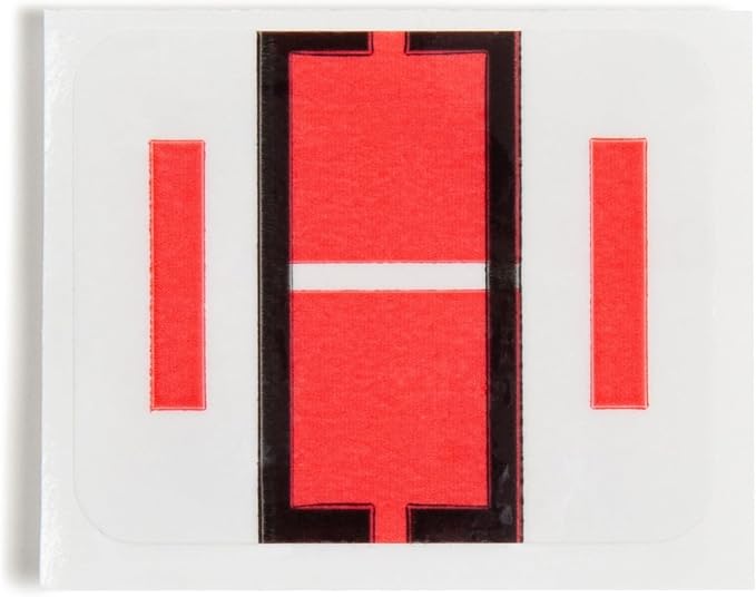 Smead BCCR Bar-Style Color-Coded Alphabetic Label, I, Label Roll, Pink, 500 Labels per Roll, (67079)
