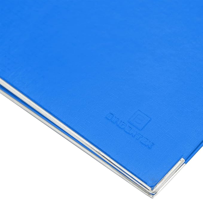 3-Ring Premium Binder - Ocean Blue, 3" Spine, by Bindertek | 525 Sheet Capacity, 2" D-Rings, Linen-Textured Covers, Steel Reinforced Edges, Spine Label Included