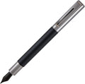Monteverde USA Ritma Fountain Pen in Black – Extra Fine Nib Precision JoWo Stainless Steel Refillable Ink Cartridge/Converter – Ideal for Professionals & Artists