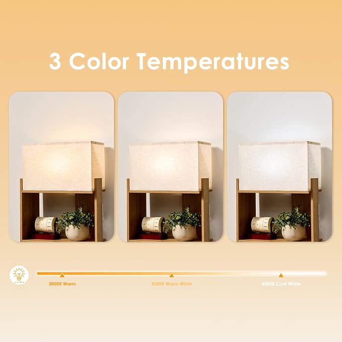 ZGREN Bookshelf Floor Lamp Shelves Standing Narrow Book Shelf with 3 Colors Led Light Library Storage Organizer Furniture for Small Spaces Corner Reading Nook Living Room Bedroom Home Office