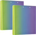 3-Rings Binders 1.5 in Notebook Binders with Clipboard 1/2 Pack of Binders School Binder Hardcover 1378921214