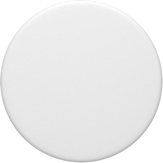 PopSockets Adhesive Phone Grip, Holder- White | Secure Comfortable Hold, Anti-Drop, Kickstand, White, Electronic Accessories, For iPad/Kindle/iPhone/Android